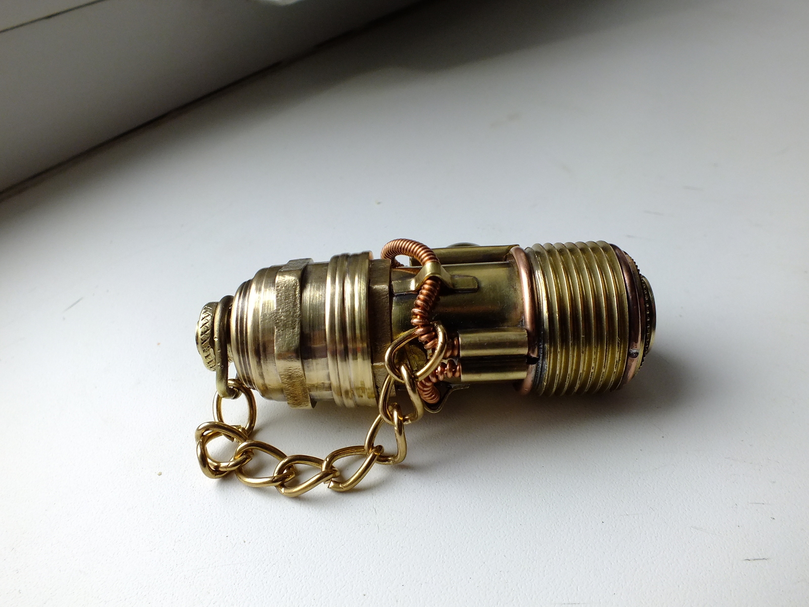 Steampancho-dieseluk flash drive)) - My, Flash drives, Steampunk flash drive, USB, , Longpost