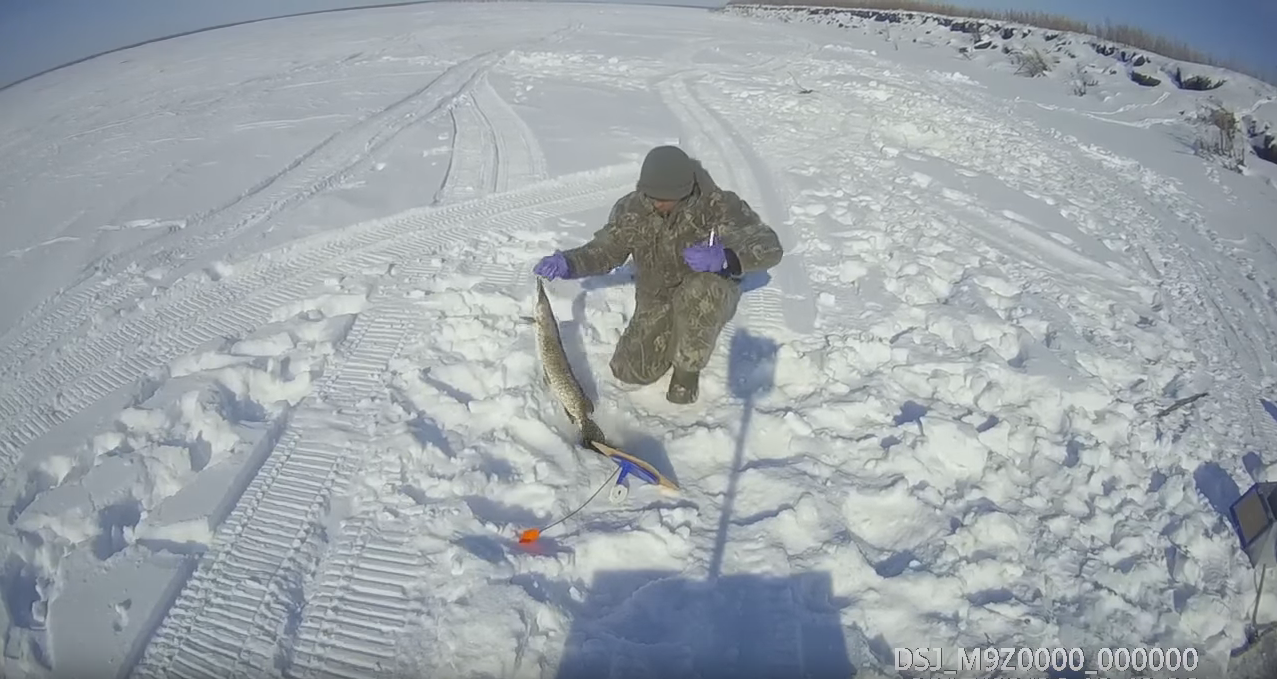 Fishing trip from 03/26/2017 Pike on the vent Yakutia Yakutia - Yakutia, Fishing, Vladislav, Winter fishing, , , Video