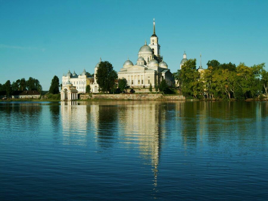 Nilo-Stolobenskaya Hermitage, Lake Seliger - Longpost, Tver region, Monastery, The photo, Locality