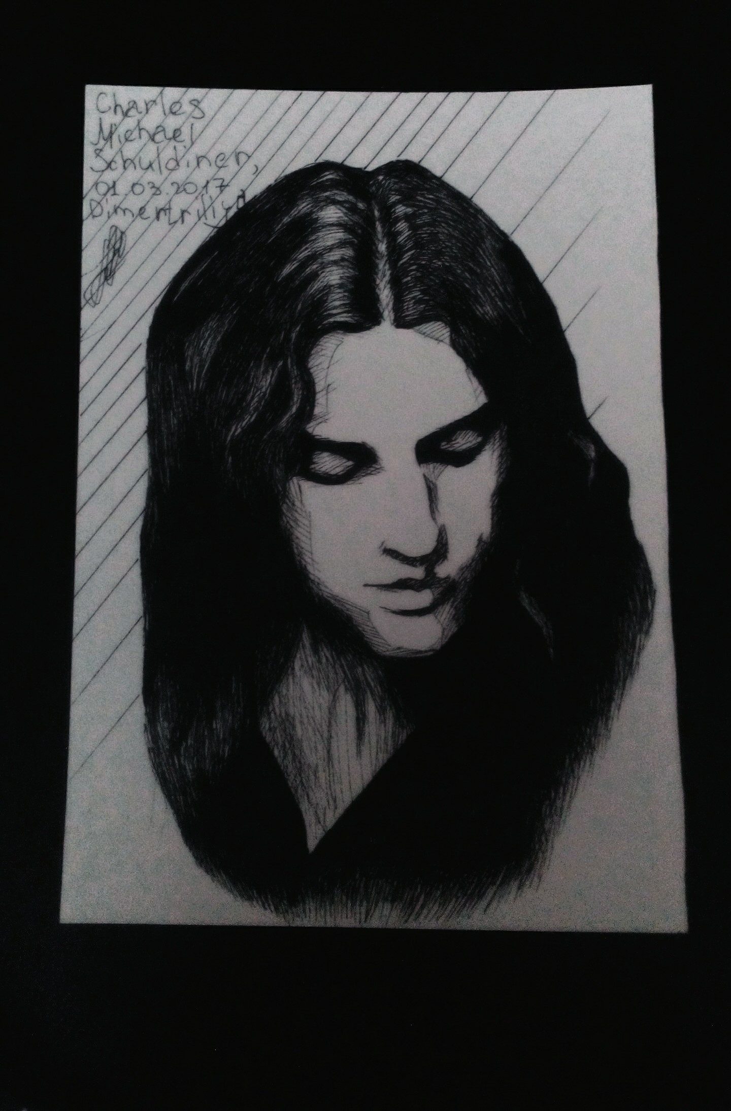 Chuck Schuldiner - My, Sketching, Chuck Schuldiner