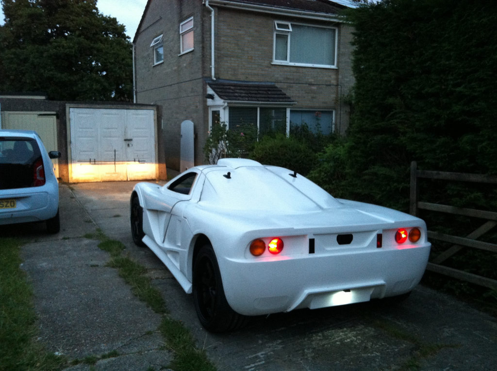 Supercar in the garage on their own. - Supercar, Handmade, Kulibin, Longpost, Kulibins