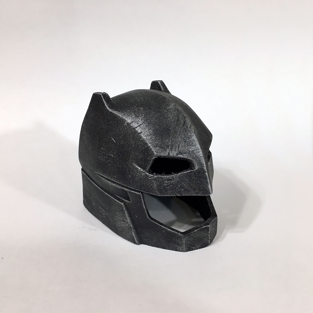 Шлем Бэтмена из Batman vs Superman - Моё, 3D принтер, Бэтмен, Thingiverse, Ручная работа, Рукоделие, Моё, Handmade, Длиннопост