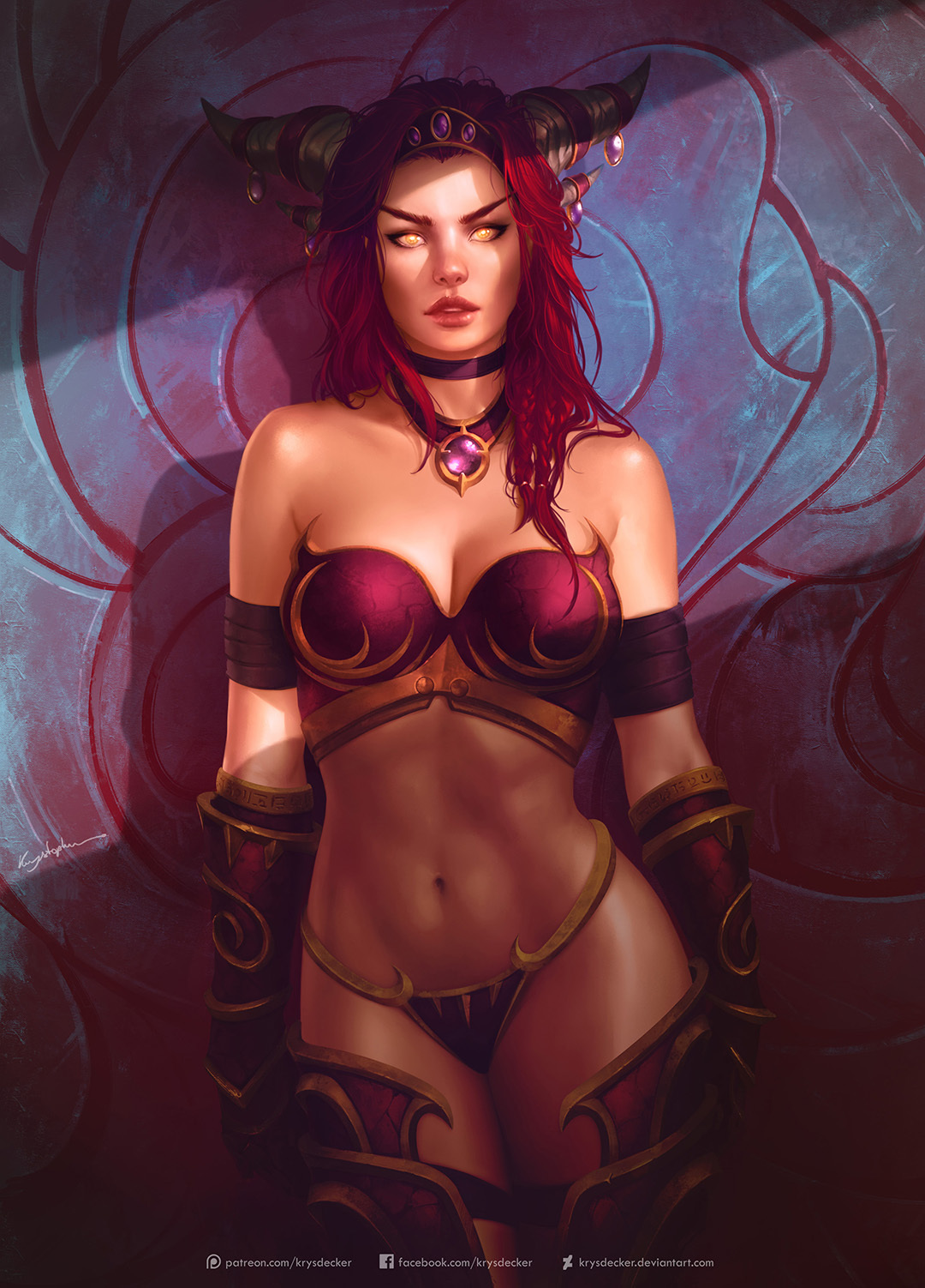 Alexstrasza by Krysdecker - Alexstrasza, Krysdecker, Warcraft, Girls