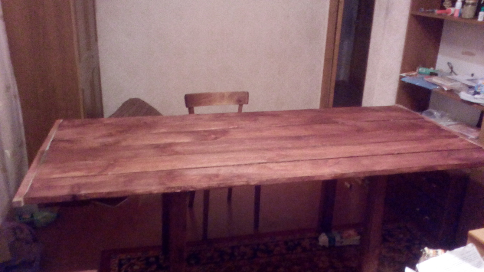 How I wanted a new table. - My, Table, Tree, Perverts, Longpost