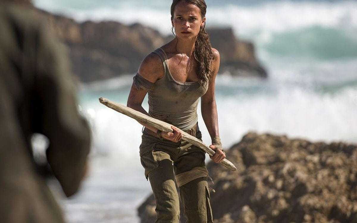 The new Lara Croft was shown in the first picture - Lara Croft, Movies