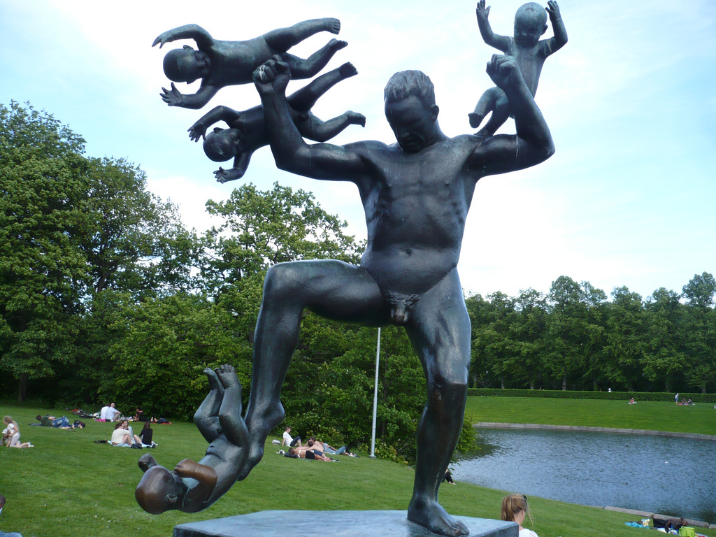 Sorry what? - The statue, Art, Norway, WTF, Unusual, Longpost, Sculpture