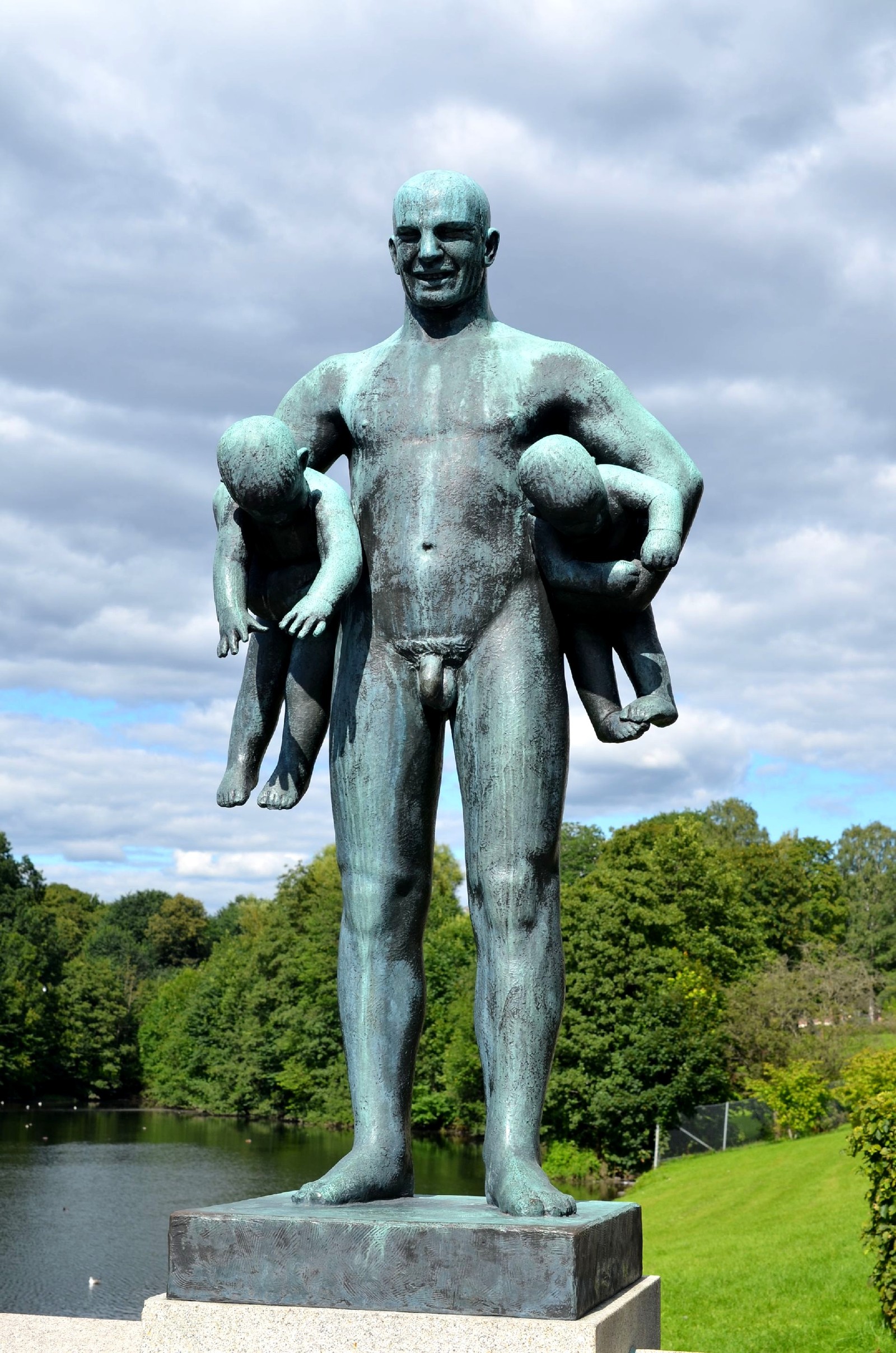 Sorry what? - The statue, Art, Norway, WTF, Unusual, Longpost, Sculpture