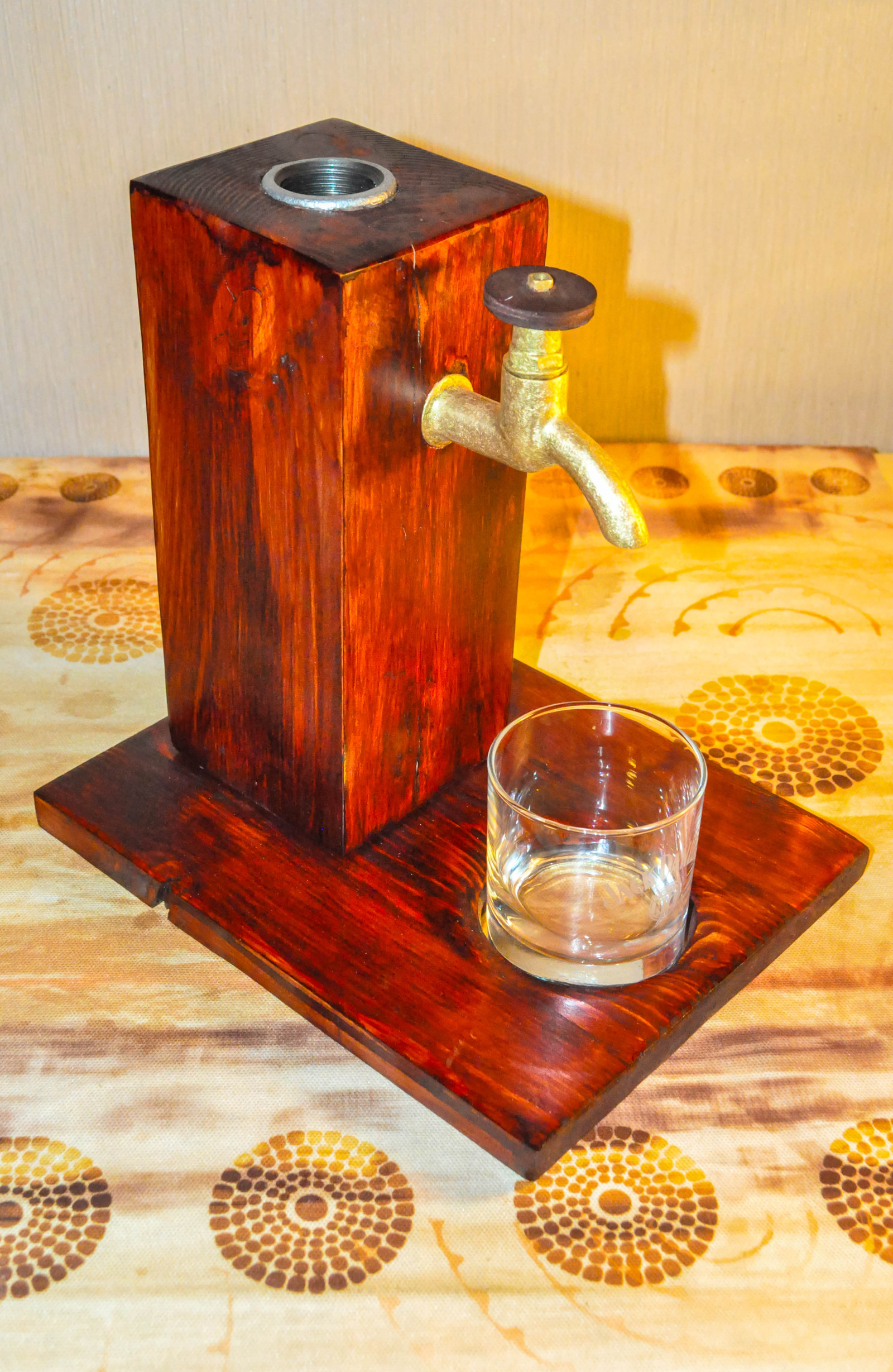 [Doing] Wooden dispenser for alcoholic beverages. - My, Dispenser, Tree, Handmade, Workshop, Wood, Woodworking, Longpost