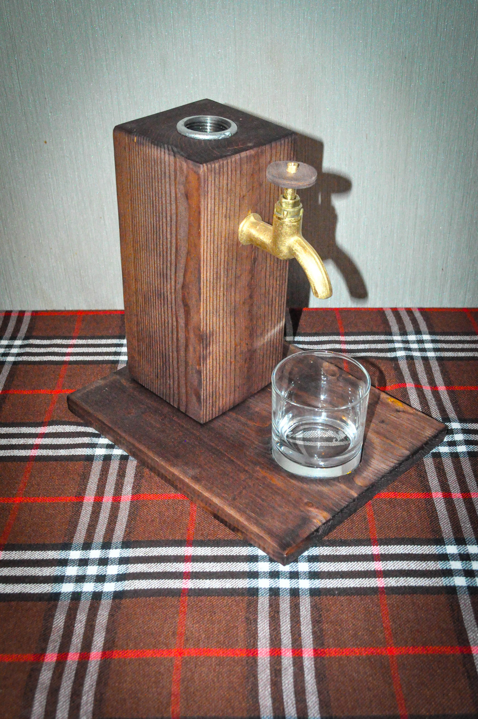 [Doing] Wooden dispenser for alcoholic beverages. - My, Dispenser, Tree, Handmade, Workshop, Wood, Woodworking, Longpost