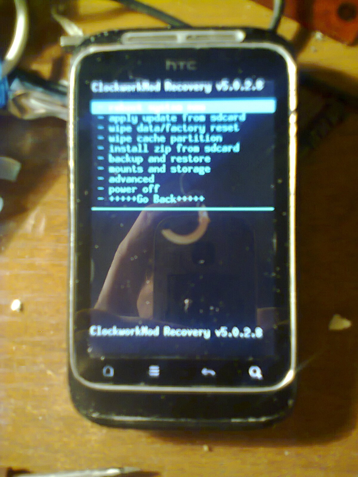 We pick up the old man. - My, Repair, Firmware, Htc, Recovery, Cyanogenmod, Longpost