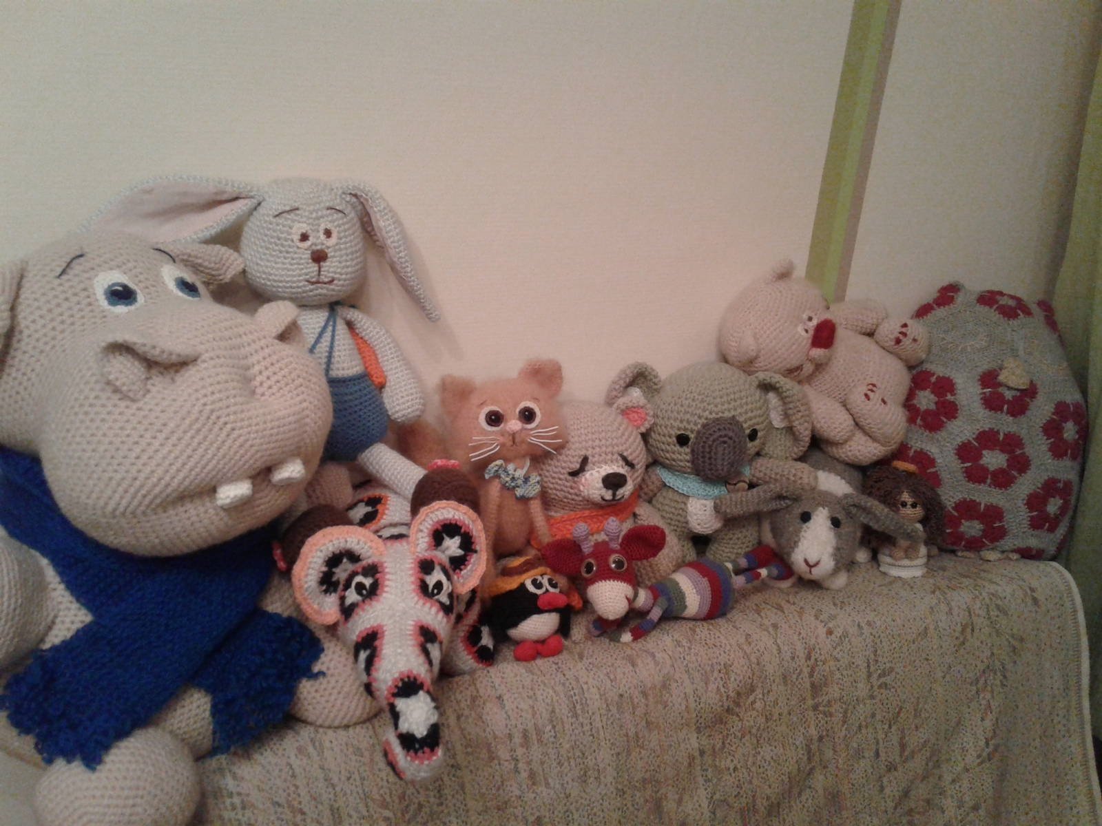 My toy collection. - My, Amigurumi, Crochet, Soft toy