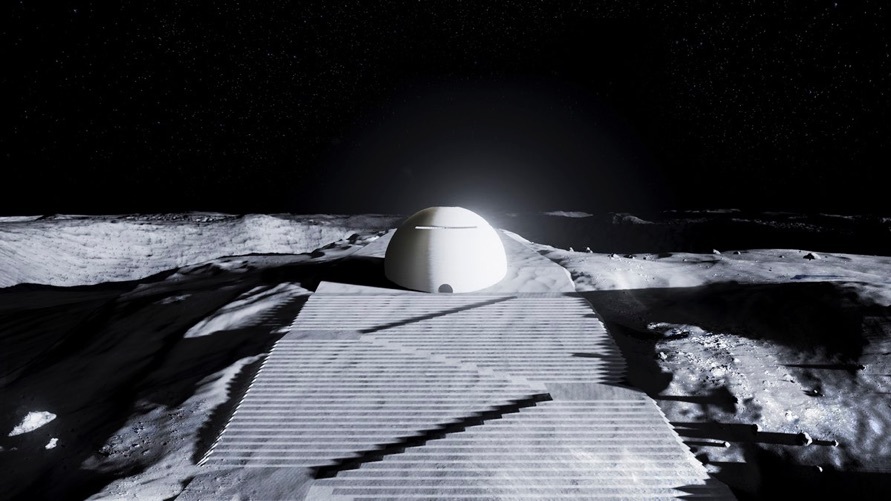 At the South Pole of the Moon proposed to build a temple - The science, Religion, moon, Temple, Video, Longpost