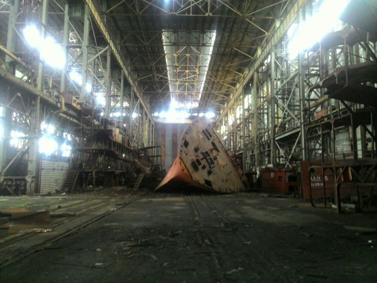 Abandoned shipyard - My, Factory, Nikolaevsk-On-Amur, Tags are clearly not mine, Abandoned factory, Longpost