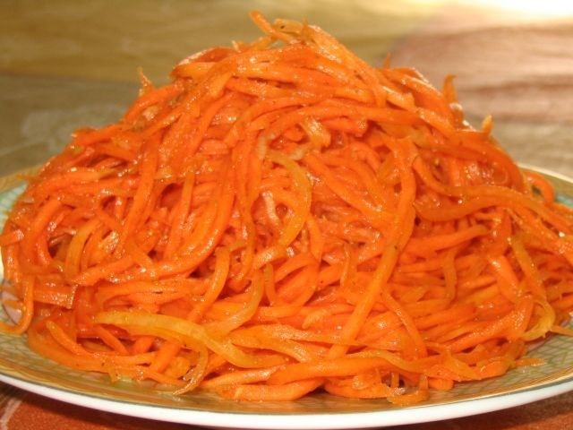 Korean carrots - My, Food, Cooking, Carrot