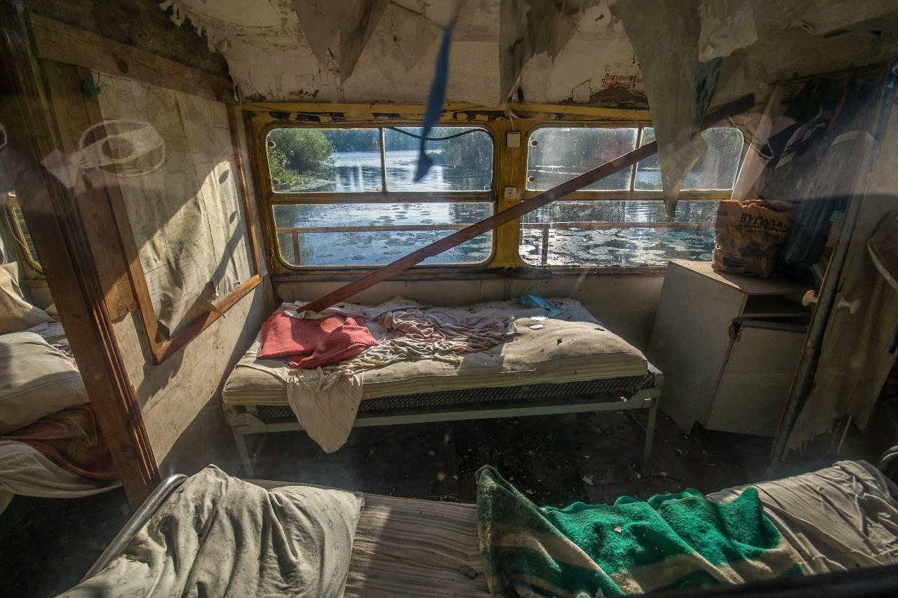 Abandoned tram-dacha on the water - Urbanphoto, Abandoned, Abandoned place, Longpost, Tram