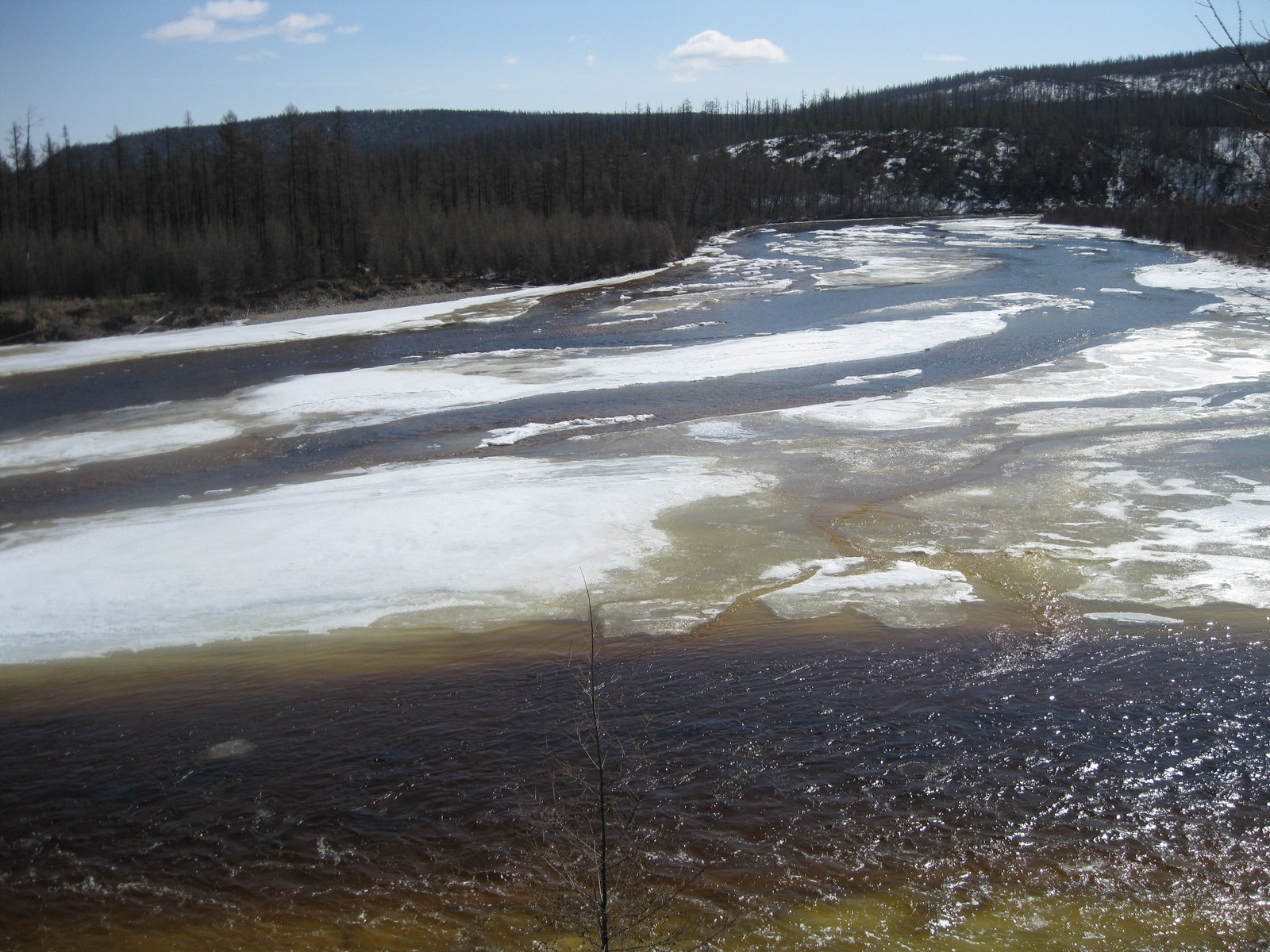 River Awakening. - My, wildlife, beauty of nature, , , Longpost, River, Yakutia, The photo