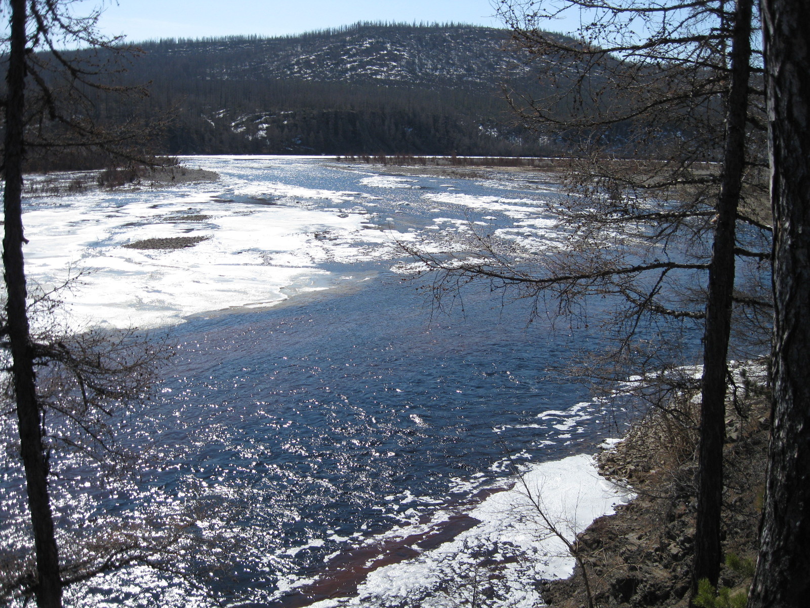 River Awakening. - My, wildlife, beauty of nature, , , Longpost, River, Yakutia, The photo