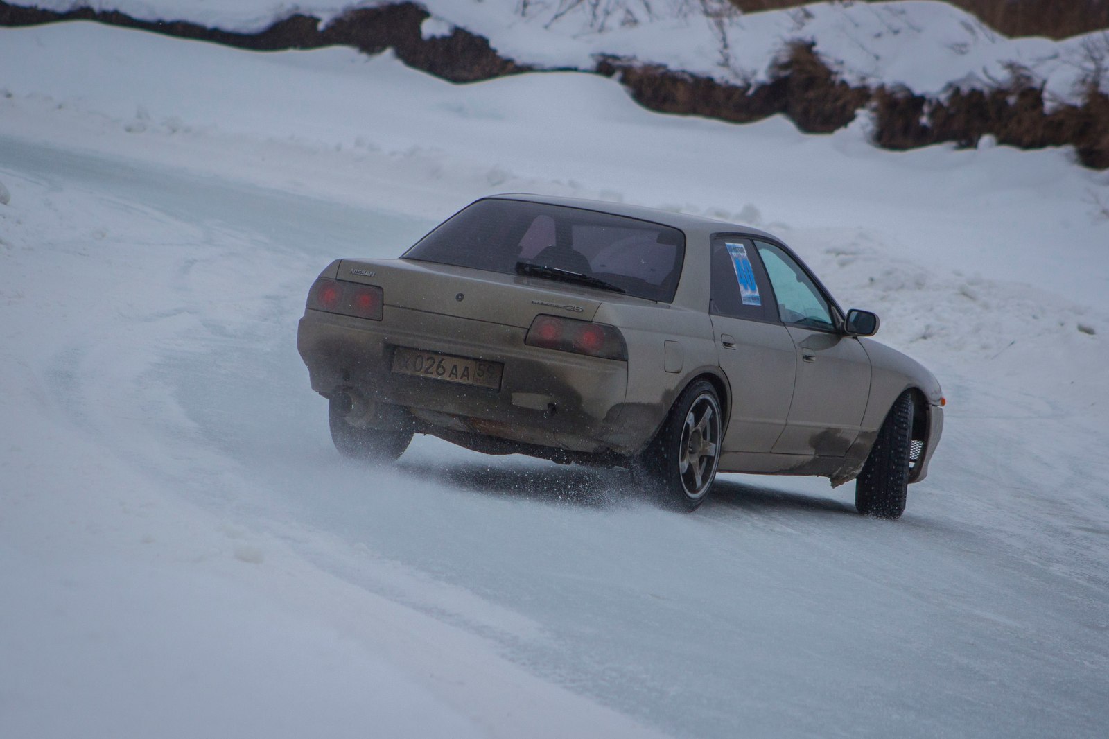 Long term construction on Ice Matsuri - My, Nissan skyline, , Competitions, Longpost