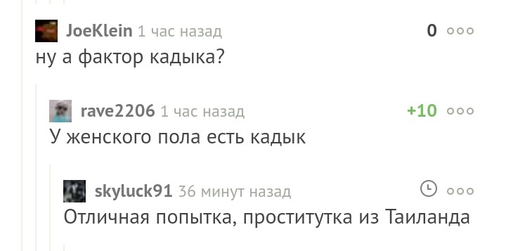 Действительно отличная попытка - Пикабу, Комментарии, Кадык, Агент