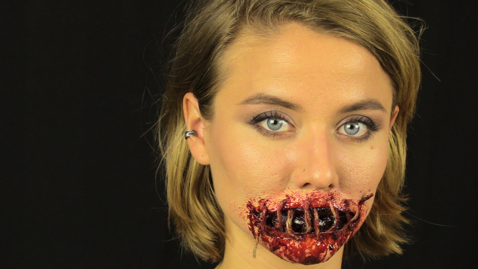 If you need to scare someone)) - My, Horror, Makeup, Creation, Video