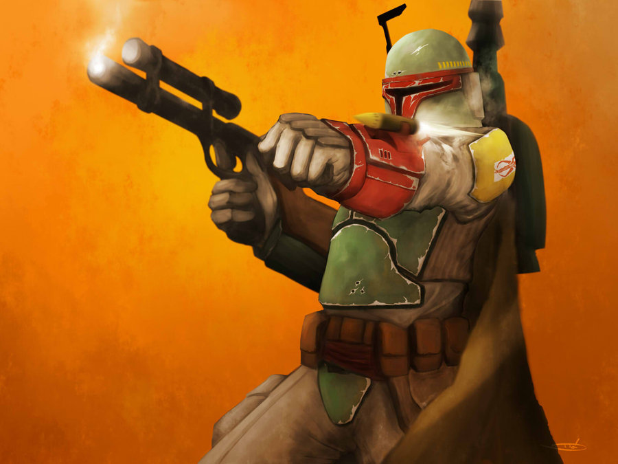 More Boba Fett - Star Wars, Art, Longpost