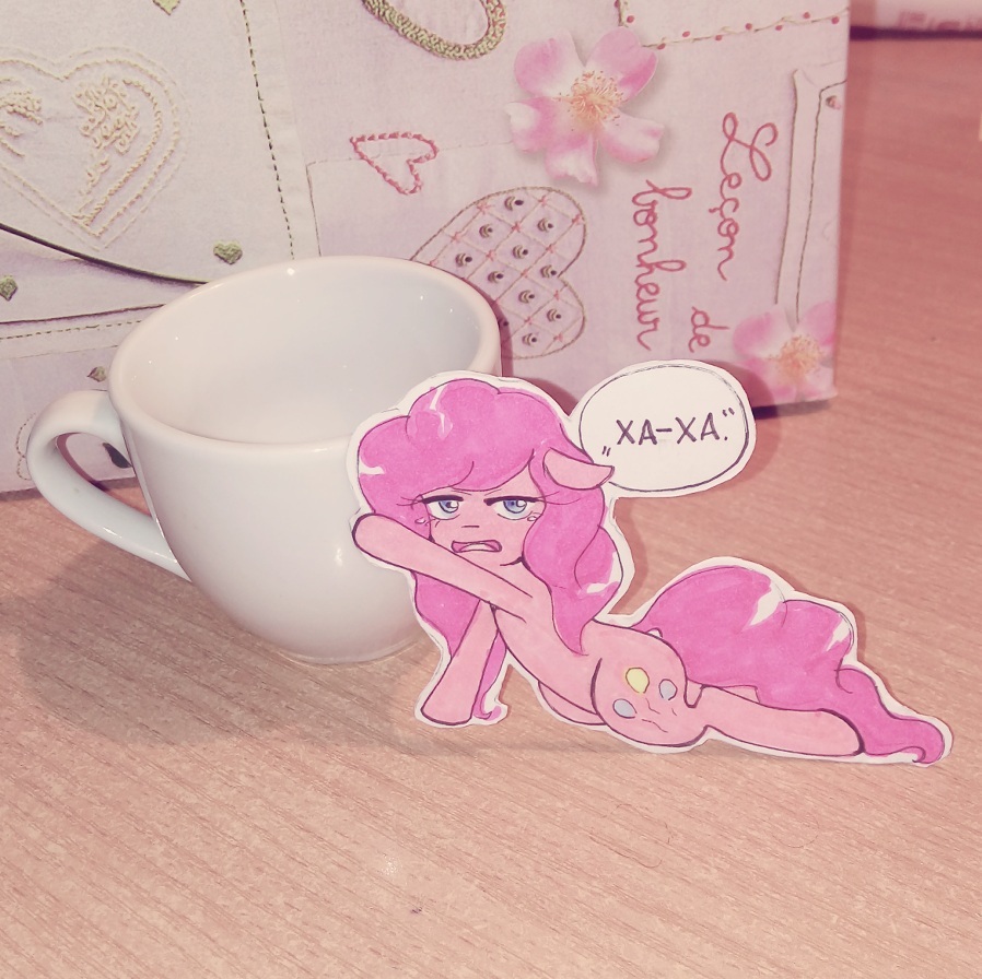 Пирожок ^_^ - Моё, My Little Pony, Pinkie Pie, Пирожки, Длиннопост, Paperchild