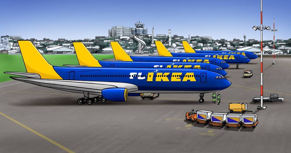 IKEA announced the creation of its own low-cost. - IKEA, , Aviation, Low-cost airline