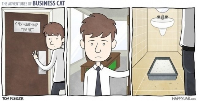 businessman cat - Business cat, Comics, Longpost, cat