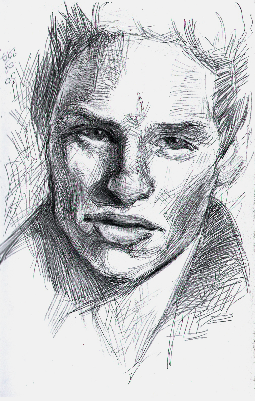 Eddie Redmayne - My, Actors and actresses, Portrait, Eddie Redmayne, Culebyaka MB, Drawing