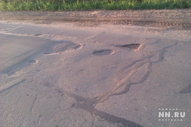 The road in Nizhny Novgorod fell apart six months after the repair - Nizhny Novgorod, Housing and communal services, Russian roads, Bad roads, news, Longpost