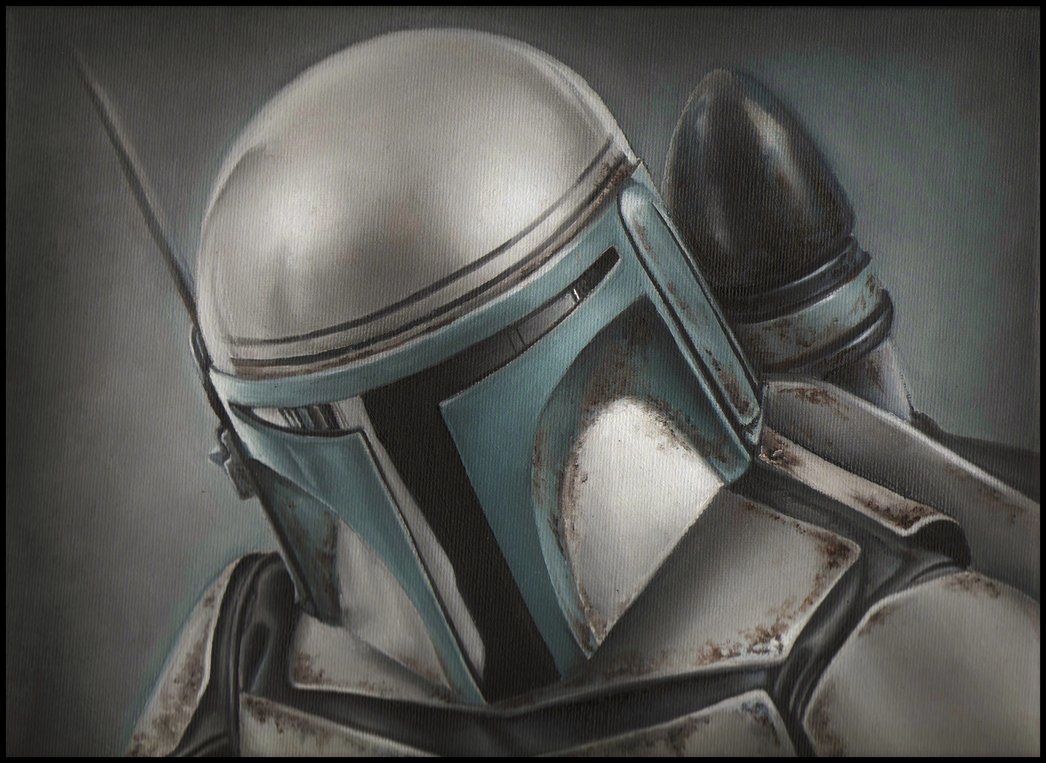 Mighty Jango Fett - Star Wars, Art, Longpost