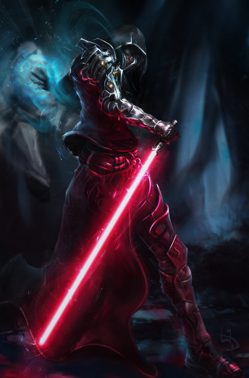 Strong and cunning Sith - Star Wars, Art, Longpost