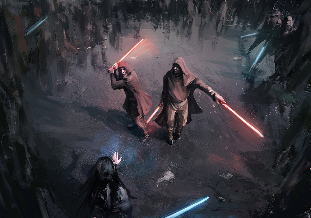 Strong and cunning Sith - Star Wars, Art, Longpost