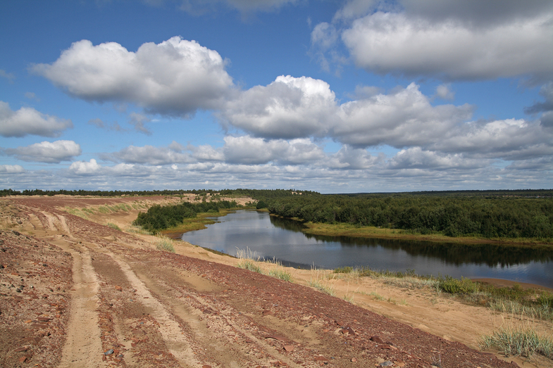 The Arctic is my homeland (part 6. Sandy desert beyond the Arctic Circle) - Arctic, Kuzomen, Sand, Desert, Longpost