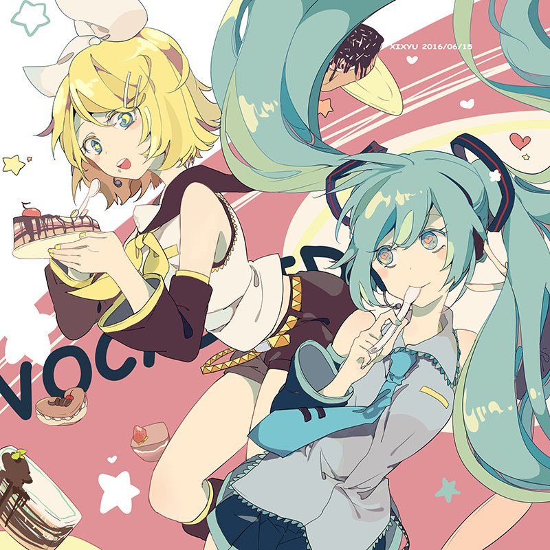 Vocaloids - Аниме, Vocaloid, Hatsune Miku, Anime Art, Kagamine Rin, Yuzuki Yukari, Длиннопост