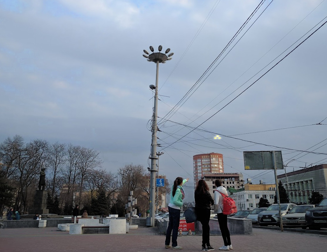 UFO over Rostov. - UFO, Rostov-on-Don, Hoax, Video, Longpost