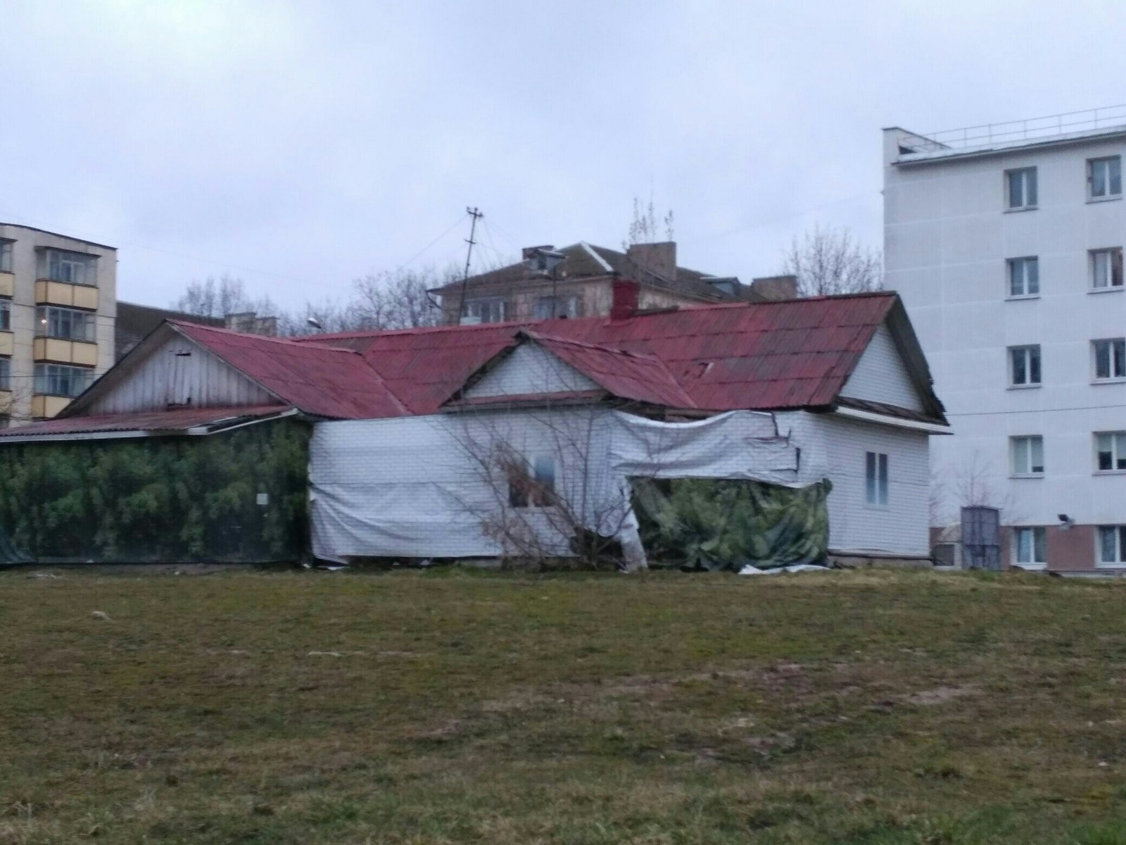 Just a house... Although!? - My, House, Oddities, Deception, , Only in Russia