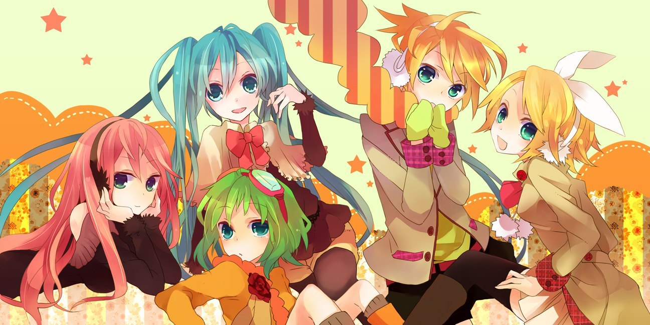 Vocaloids - Anime, Vocaloid, Hatsune Miku, Gumi megpoid, Megurine luka, Kagamine rin, Kagamine len, Longpost