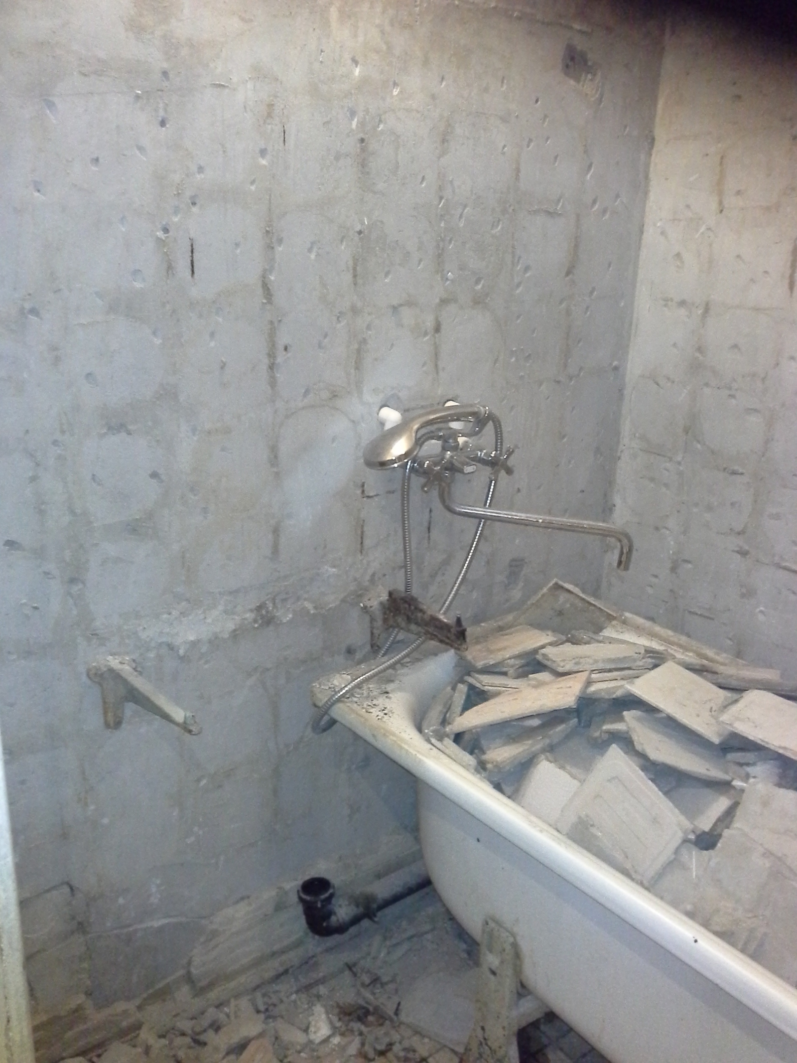 Bathroom renovation - My, Repair, , Rukozhop, Not a builder, Longpost