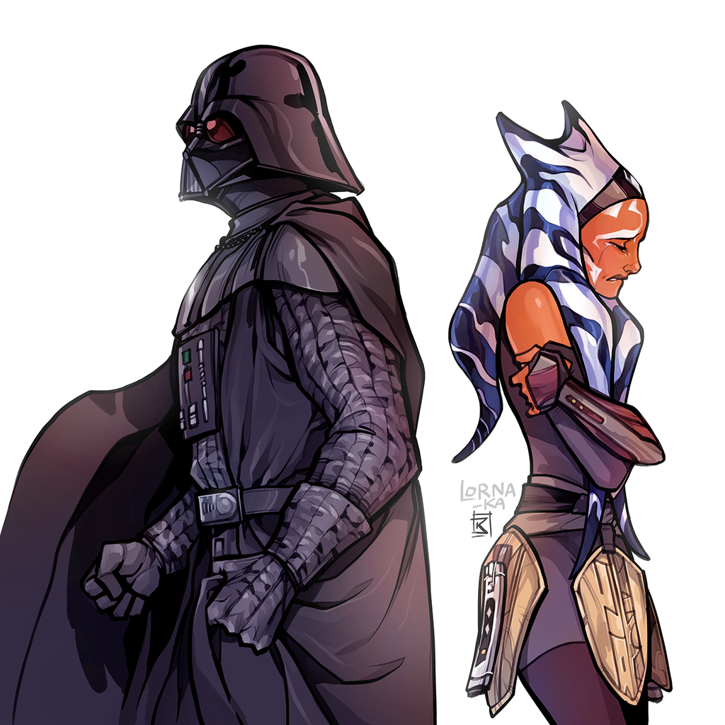 Ahsoka Tano or why you should watch the Star Wars series - Art, Star Wars, Ahsoka Tano, , Valaybalalai, Longpost, Video