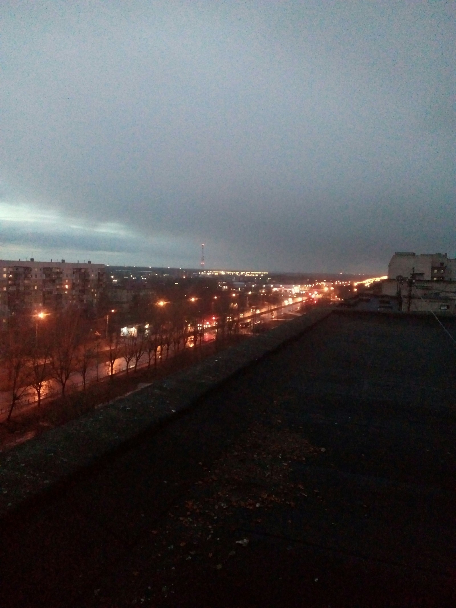 Фото крыши ночью Феодосия
