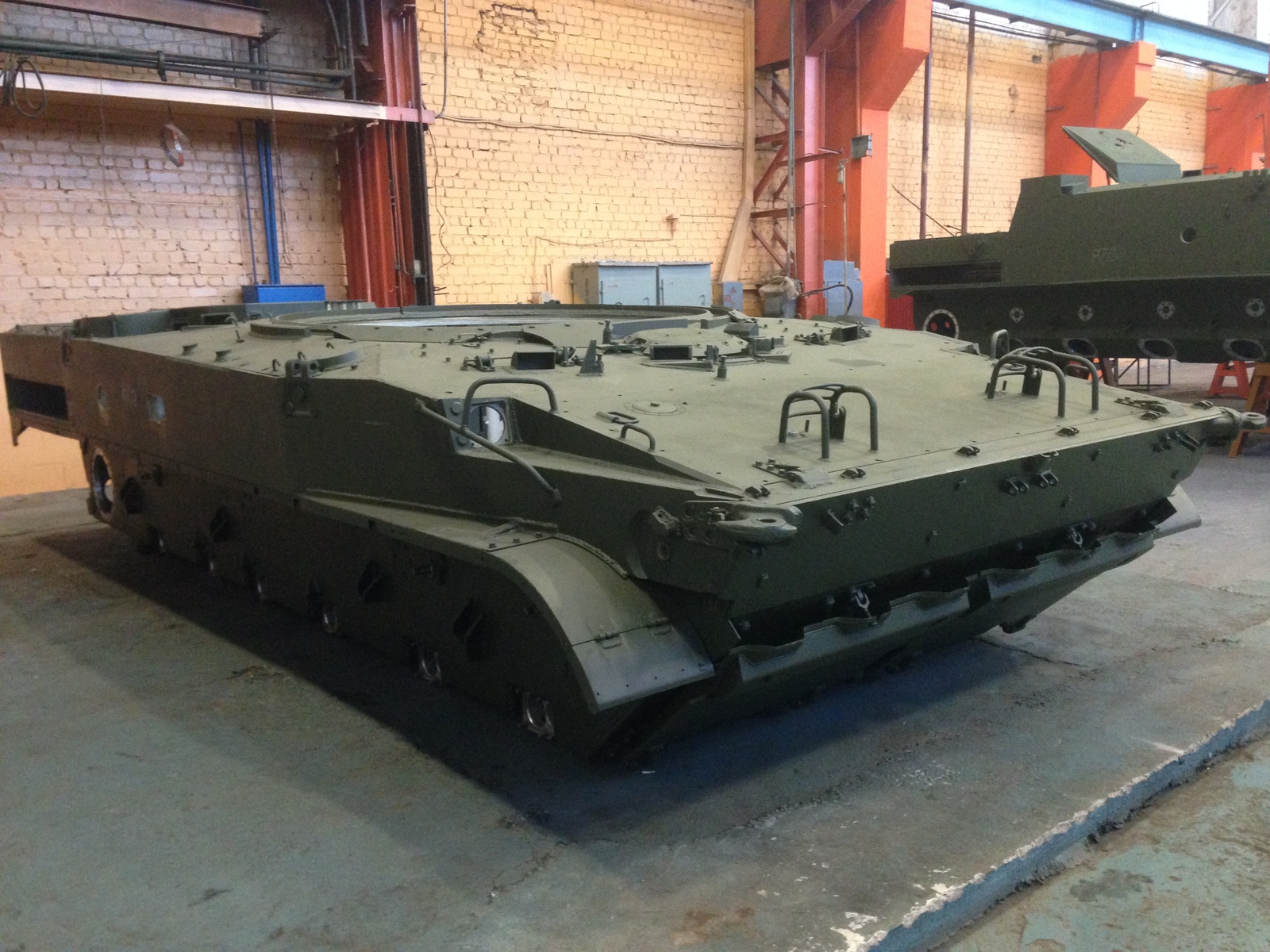 How is the production of infantry fighting vehicles BMP-3 at JSC Kurganmashzavod - Army, Longpost, Bmp, Kurganmashzavod, The photo, Weapon, , Domestic weapons