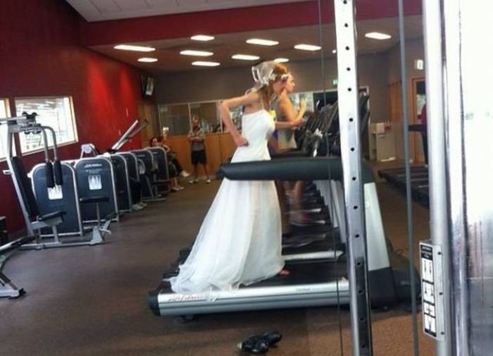 Dress fit - Bride, More, Run Lola Run, Weight control