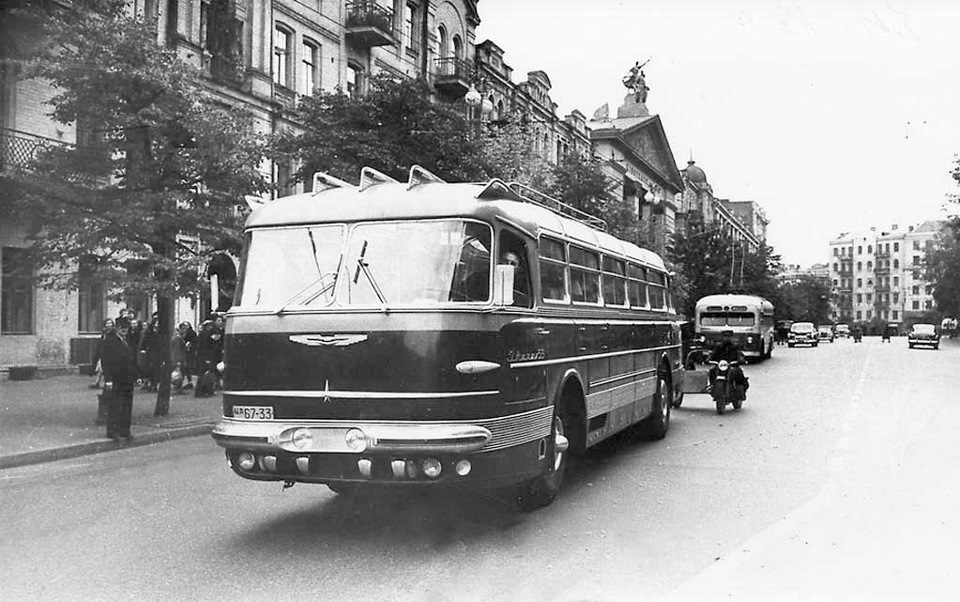 Ikarus-55. - Auto, Bus, The photo, Retro, Interesting, Technics, Ikarus