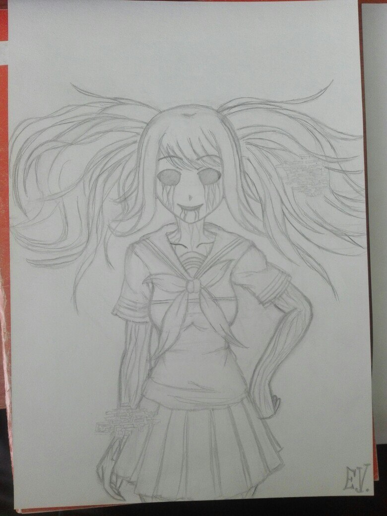 Sketch Fun Girl :333 - My, Anime, Yandere Simulator, Fun Girl, Kripota, Art