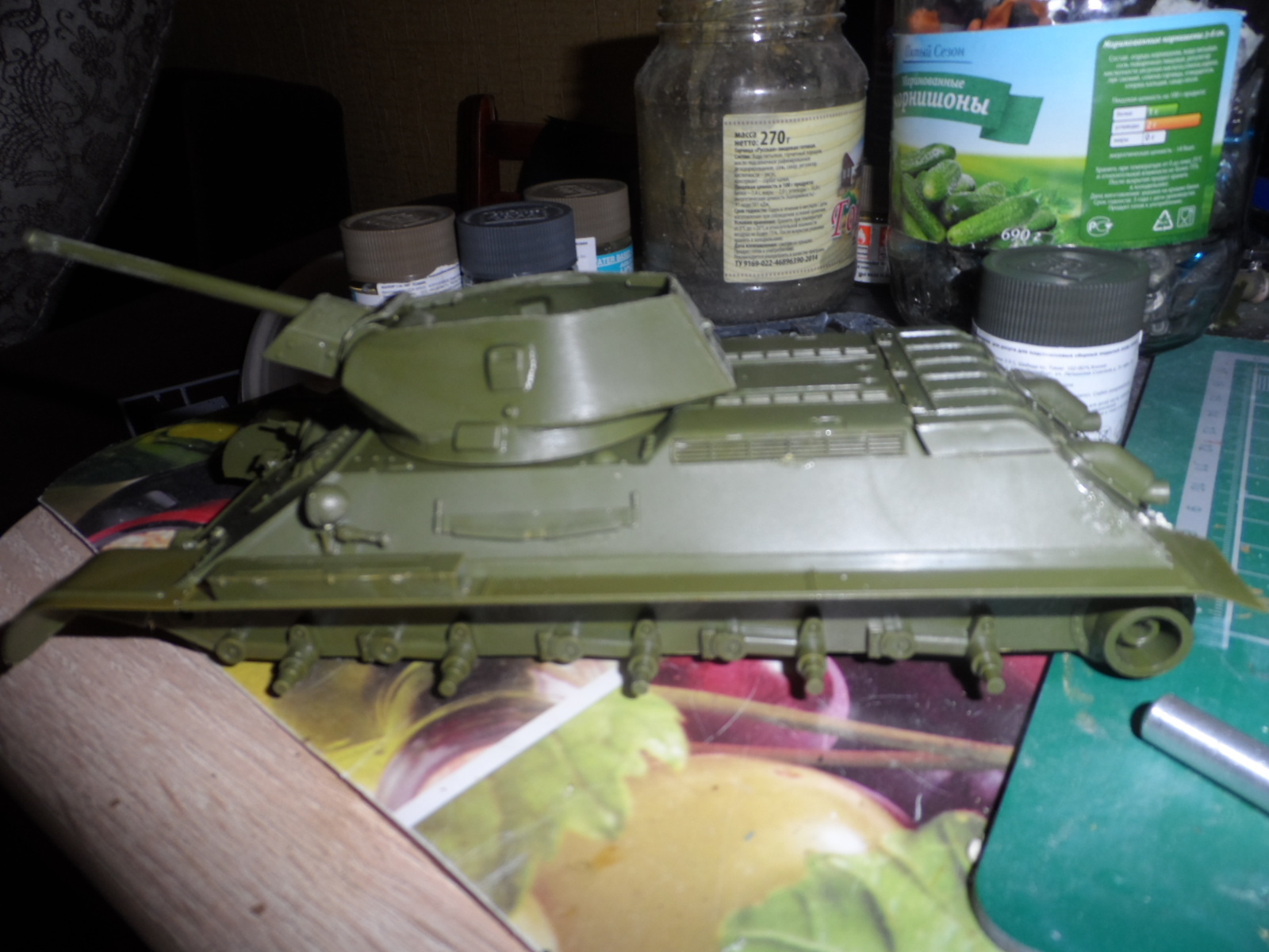 T-34/76 mod. - My, Tanks, Modeling, T-34-76, The Great Patriotic War, Longpost