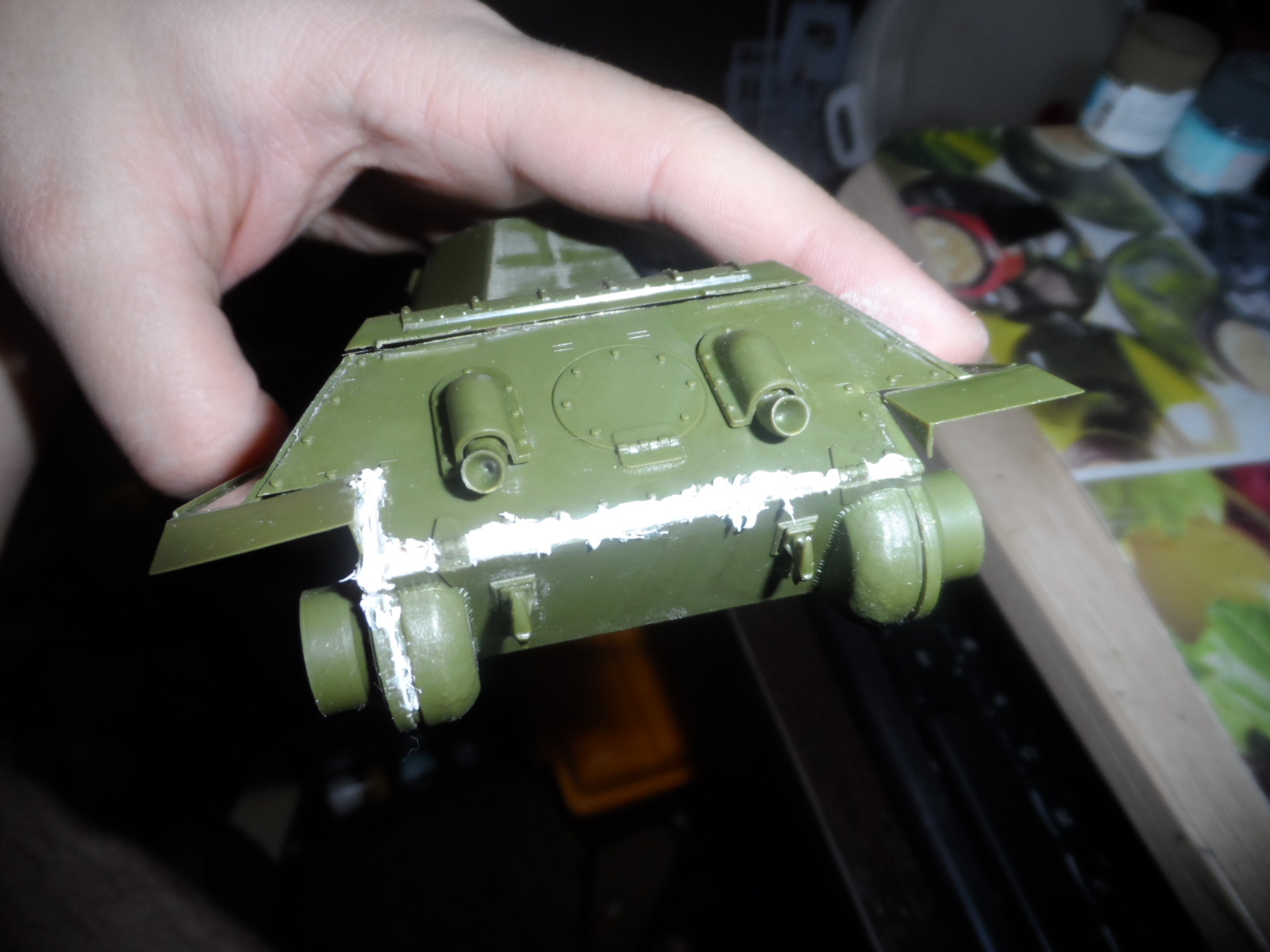 T-34/76 mod. - My, Tanks, Modeling, T-34-76, The Great Patriotic War, Longpost