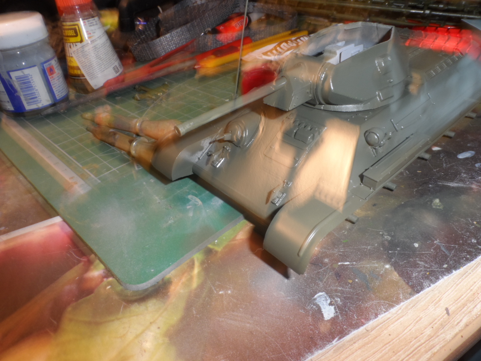 T-34/76 mod. - My, Tanks, Modeling, T-34-76, The Great Patriotic War, Longpost