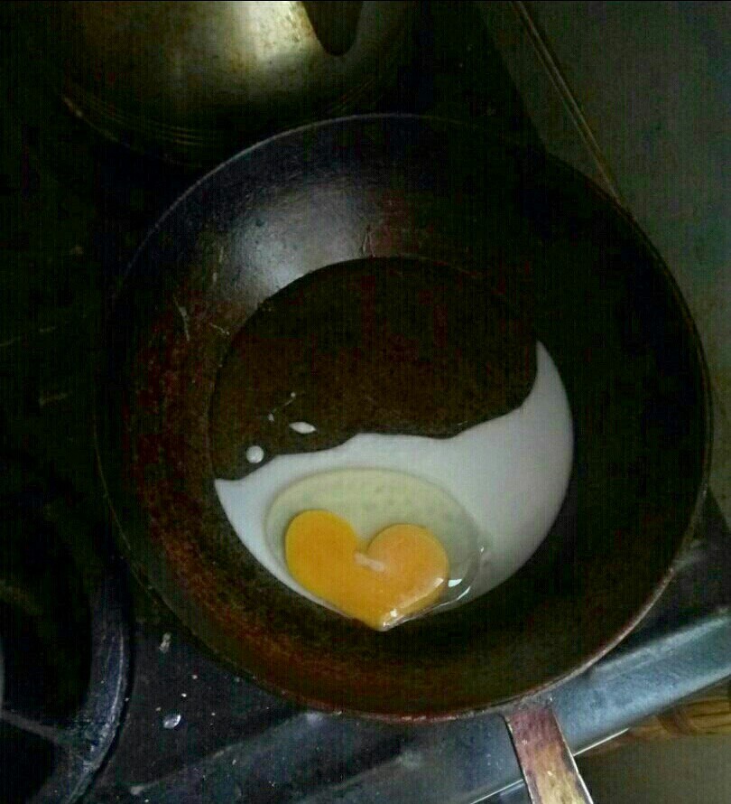 When you love food and it's mutual - My, Food, Love, Reciprocity, Omelette, Preparation