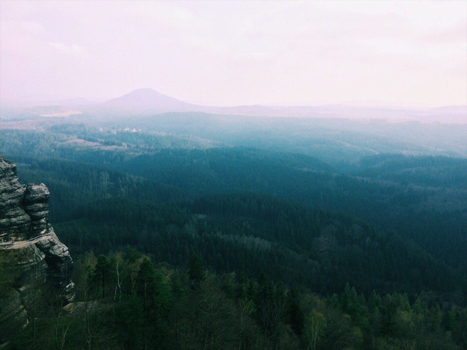 Bohemian Switzerland National Park - My, Czech, , Travels, Longpost